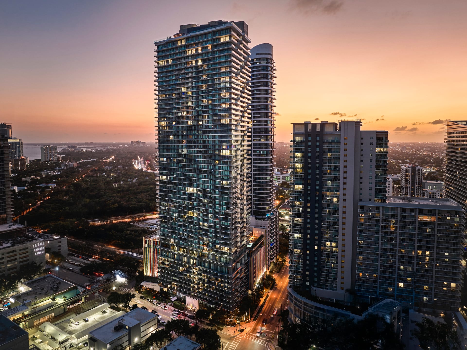Aerial view architecture