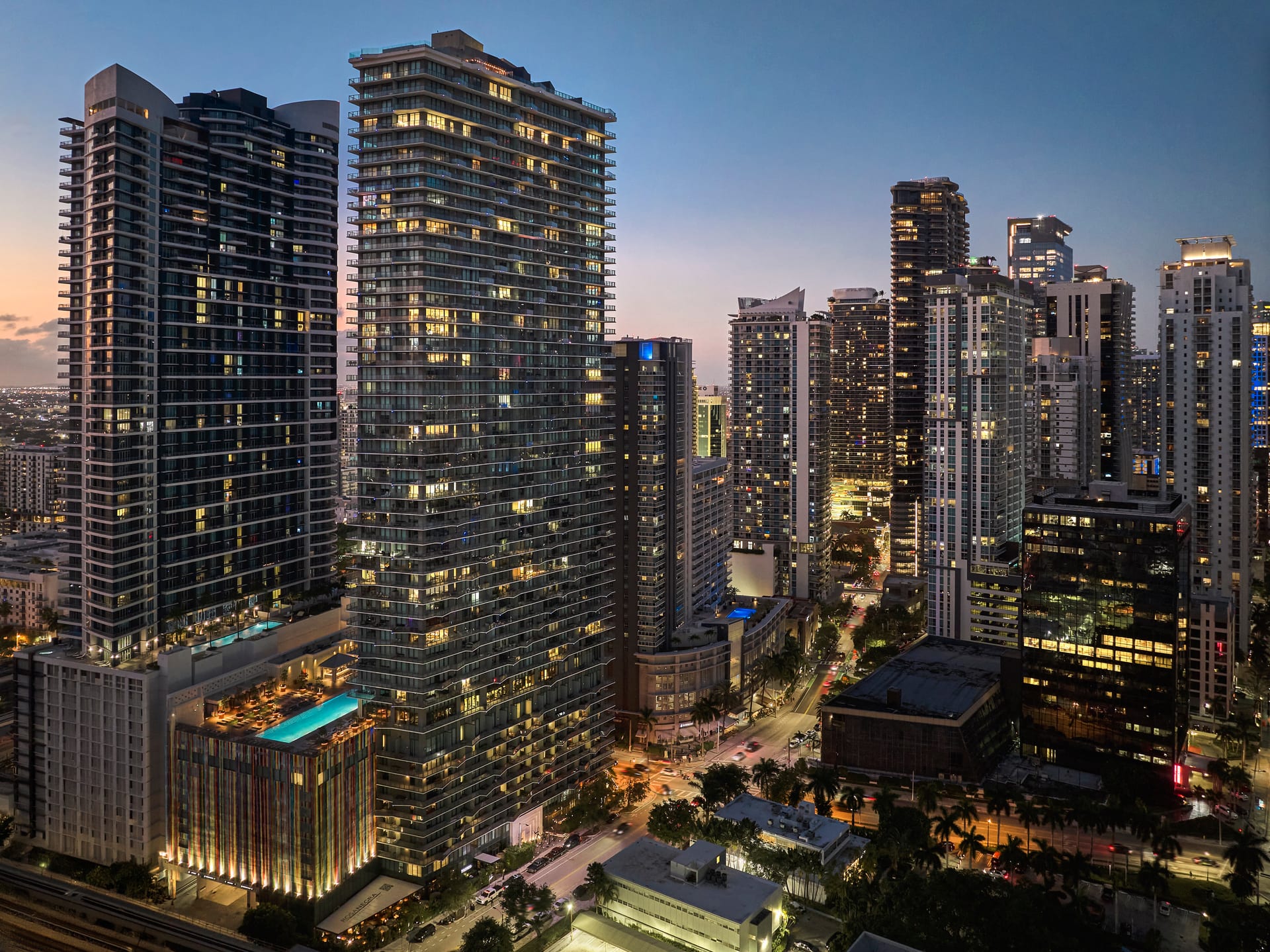 Architecture aerial photography