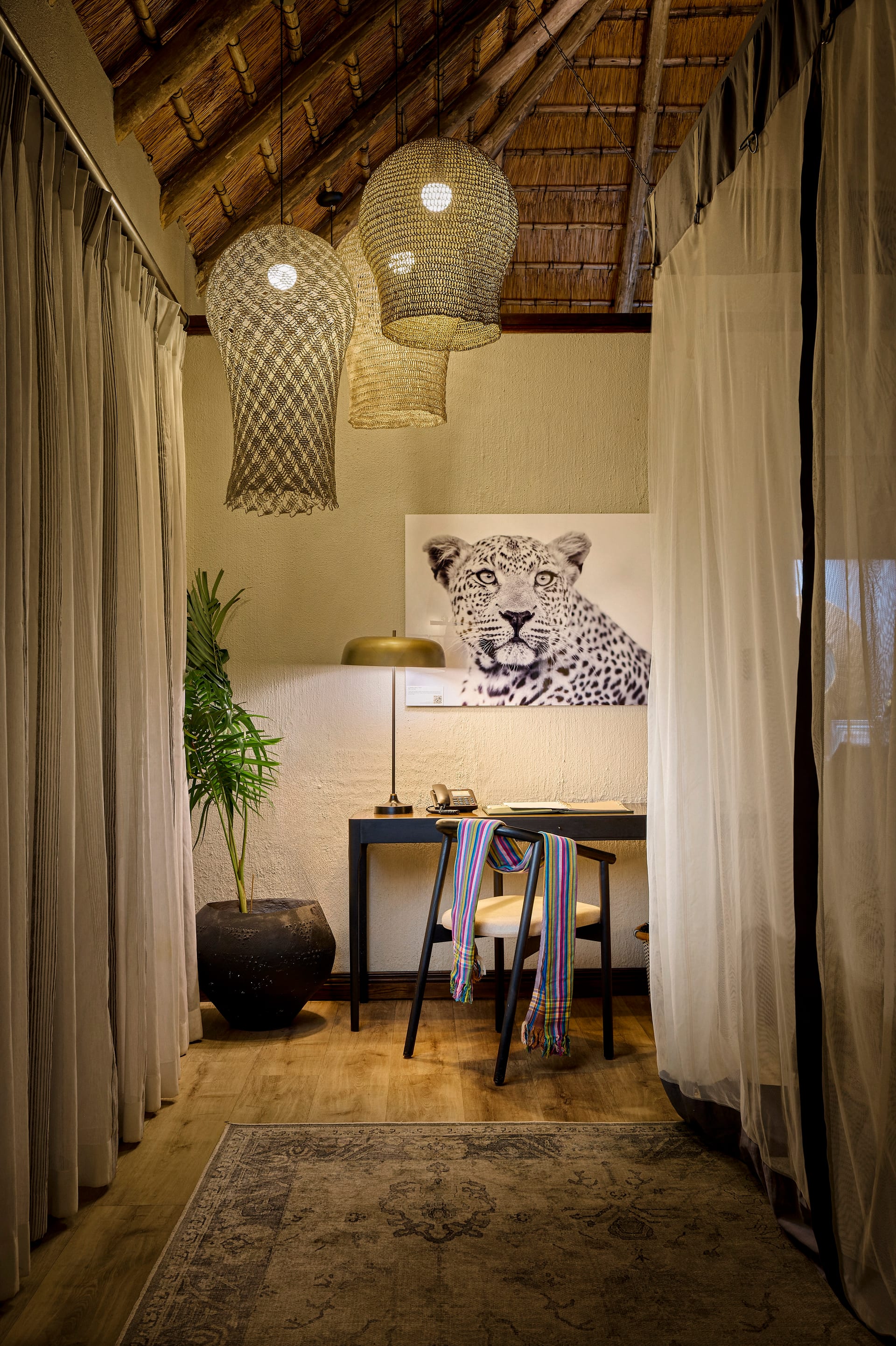 Hotel interior detail