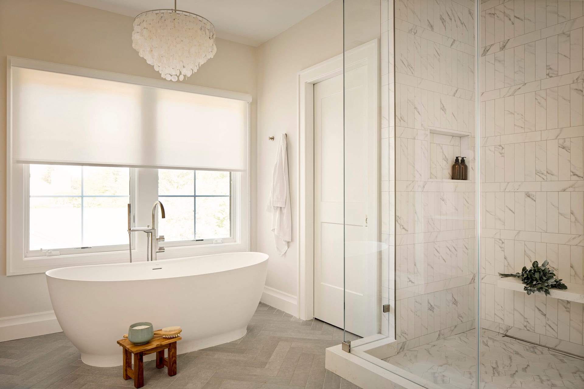 Residential interior with natural light